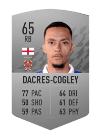 Josh Dacres-Cogley Common 65 OVR