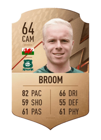Ryan Broom Rare 64 OVR