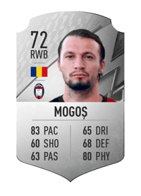 Vasile Mogoș Rare 72 OVR