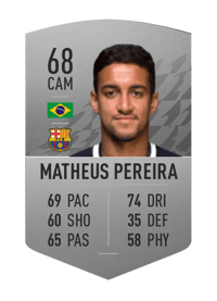Matheus Pereira Common 68 OVR