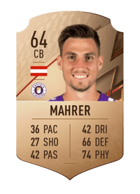 Thorsten Mahrer Rare 64 OVR