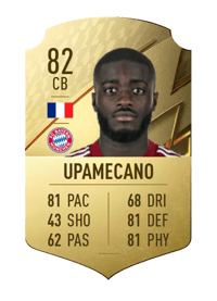 Dayot Upamecano Rare 82 OVR