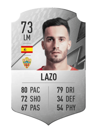 Lazo Rare 73 OVR