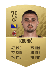 Rade Krunić Common 75 OVR