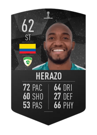 Diego Herazo CONMEBOL SUDAMERICANA 62 OVR
