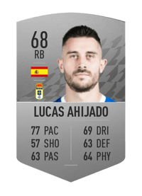 Lucas Ahijado Common 68 OVR