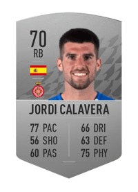 Jordi Calavera Common 70 OVR