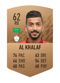 Osama Al Khalaf Common 62 OVR