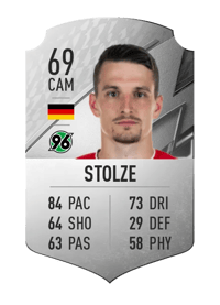 Sebastian Stolze Rare 69 OVR
