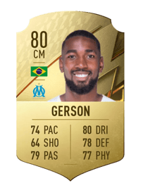 Gerson Rare 80 OVR