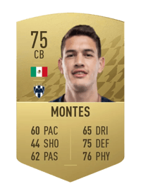 César Montes Common 75 OVR