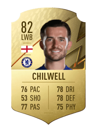 Ben Chilwell Rare 82 OVR