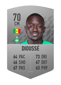 Assane Dioussé Common 70 OVR