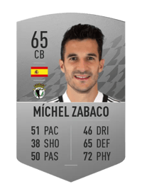 Míchel Zabaco Common 65 OVR