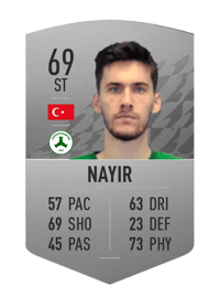 Umut Nayir Common 69 OVR