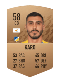 Andreas Karo Common 58 OVR