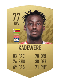 Tino Kadewere Common 77 OVR