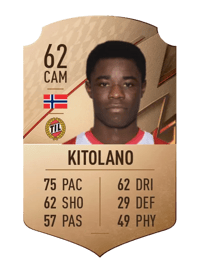 Eric Bugale Kitolano Rare 62 OVR