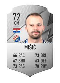 Josip Mišić Rare 72 OVR