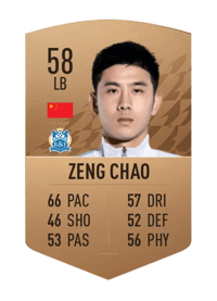 Zeng Chao Common 58 OVR