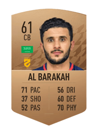 Khaled Al Barakah Common 61 OVR