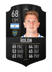 Esteban Rolón CONMEBOL LIBERTADORES 68 OVR