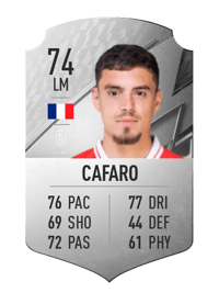 Mathieu Cafaro Rare 74 OVR