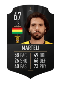 Marteli CONMEBOL LIBERTADORES 67 OVR
