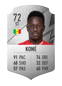 Moussa Koné Rare 72 OVR