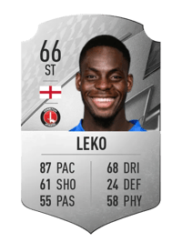 Jonathan Leko Rare 66 OVR