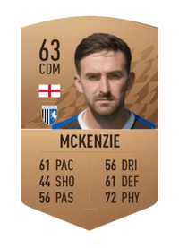 Robbie McKenzie Common 63 OVR