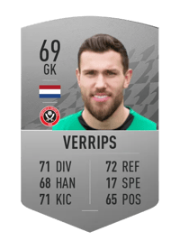 Michael Verrips Common 69 OVR