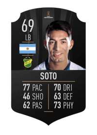 Alexis Soto CONMEBOL LIBERTADORES 69 OVR