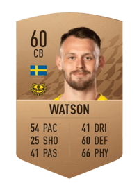 Max Watson Common 60 OVR
