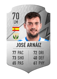 José Arnáiz Rare 70 OVR