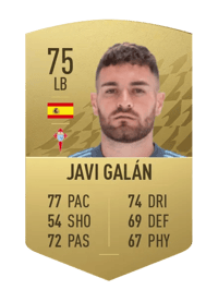 Javi Galán Common 75 OVR