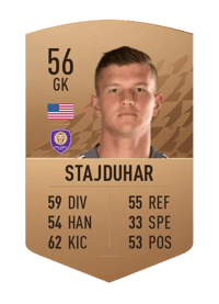 Mason Stajduhar Common 56 OVR