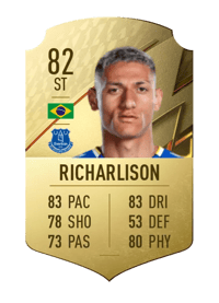 Richarlison Rare 82 OVR