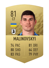 Ruslan Malinovskyi Common 81 OVR