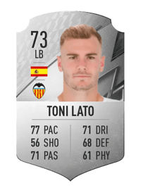 Toni Lato Rare 73 OVR