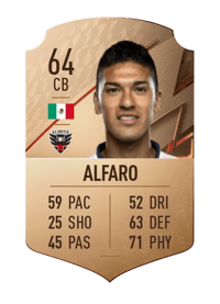 Antonio Alfaro Rare 64 OVR