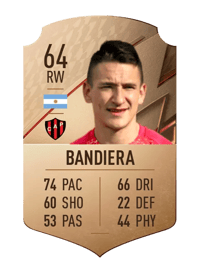 Neri Bandiera Rare 64 OVR