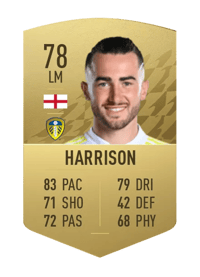 Jack Harrison Common 78 OVR