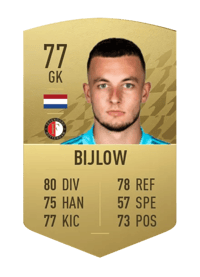 Justin Bijlow Common 77 OVR