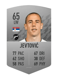 Milan Jevtović Common 65 OVR