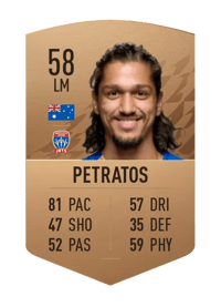 Kosta Petratos Common 58 OVR