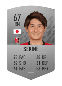 Takahiro Sekine Common 67 OVR