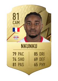 Christopher Nkunku Rare 81 OVR