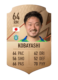 Shota Kobayashi Rare 64 OVR