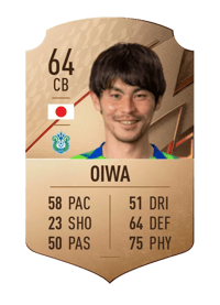 Kazuki Oiwa Rare 64 OVR